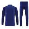 Feyenoord Rotterdam Quarter-Zip Sweat de Treino 2025-26 Azul